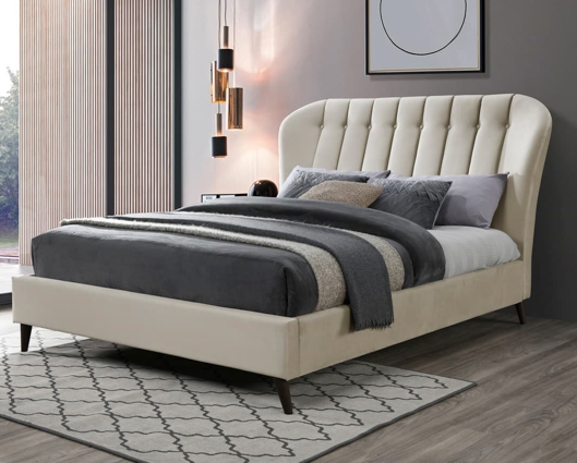 Eleanor King Bed - Warm Stone