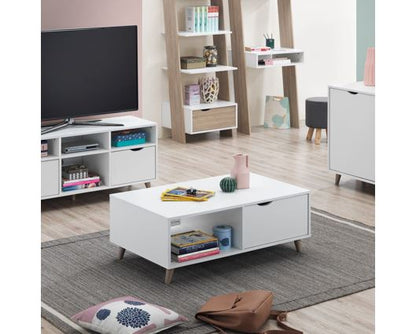Pexton Coffee Table with 2 Drawers