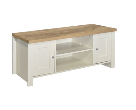 Highgate Large TV Unit - Cream