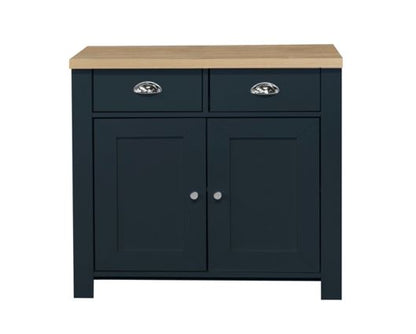 Harper 2 Door 2 Drawer Sideboard - Navy