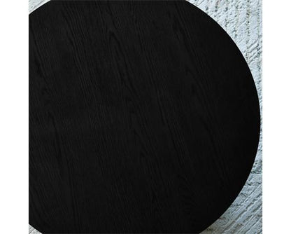 Ollie Round Coffee Table - Black