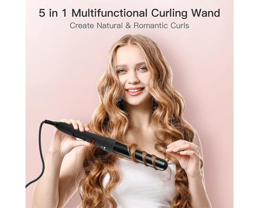 5-in-1 Curling Wand Set