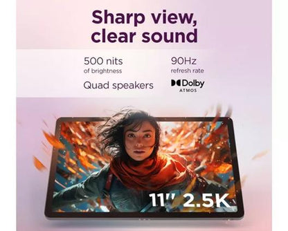 LENOVO Idea Tab 11" Tablet with Keyboard - 128 GB, Luna Grey