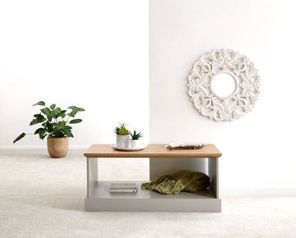 Kinsley Coffee Table-Grey