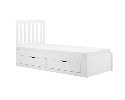 Appleby Single Bed - White