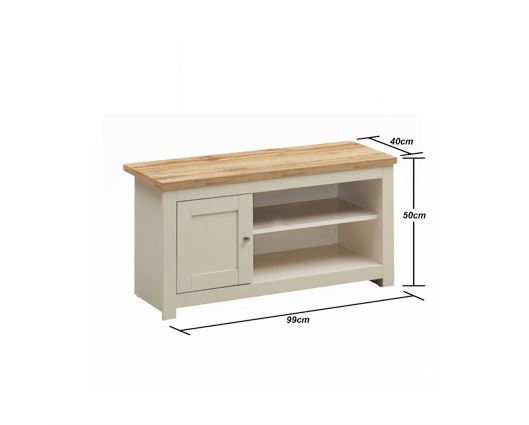 Lisbon TV Unit 1 Door 1 Shelf