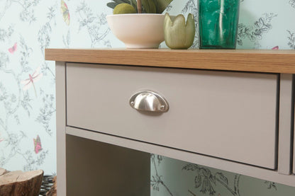 Lachlan Console Hall Table-Grey
