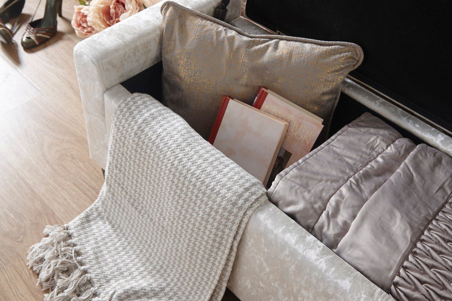 Vanessa Ottoman Bench-Oyster