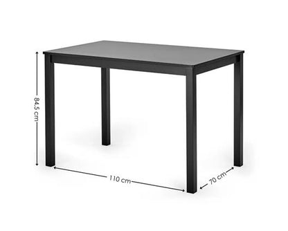 Keats Dining Set - Black