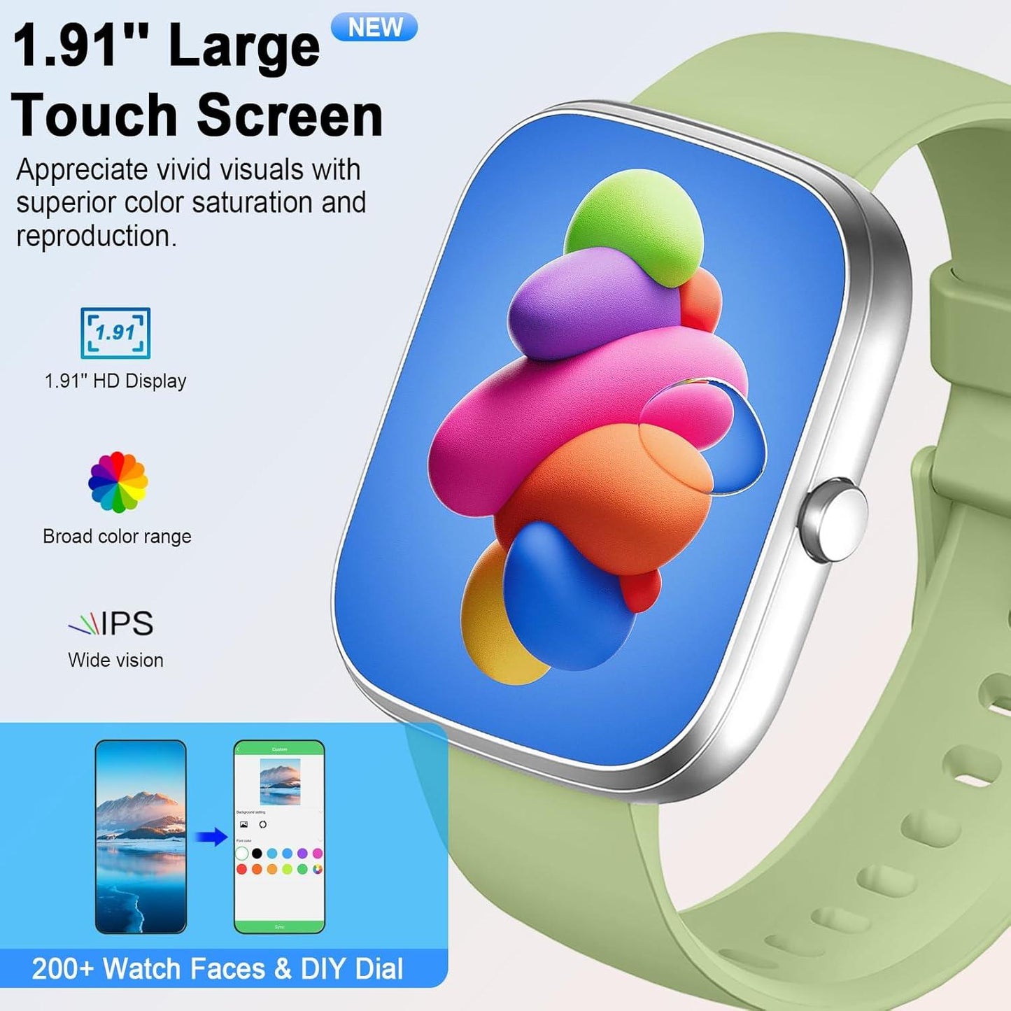 Smart Watch - Sage Green