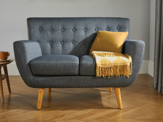 Largo 2 Seater Sofa - Grey