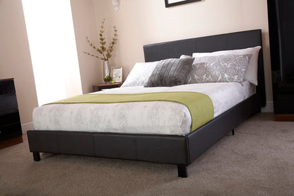 Simple King Bed in a Box-Black