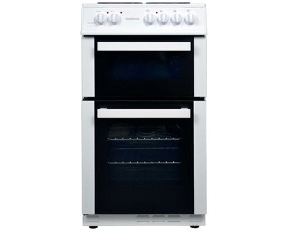 Statesman FUSION50W 50cm Twin Cavity Electric Cooker White