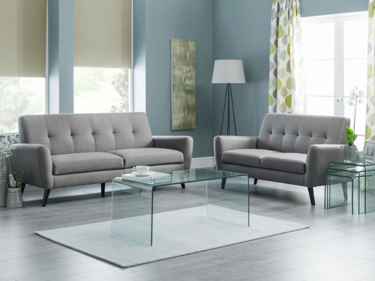Moki Compact Retro 2 Seater Sofa