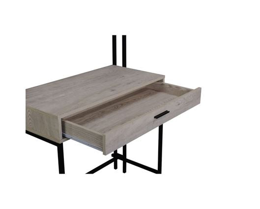Zulu Dressing Table with Mirror-Ash Oak