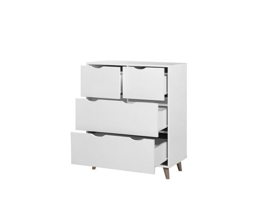 Pexton 3 Piece Bedroom Set 2+2 Drawer