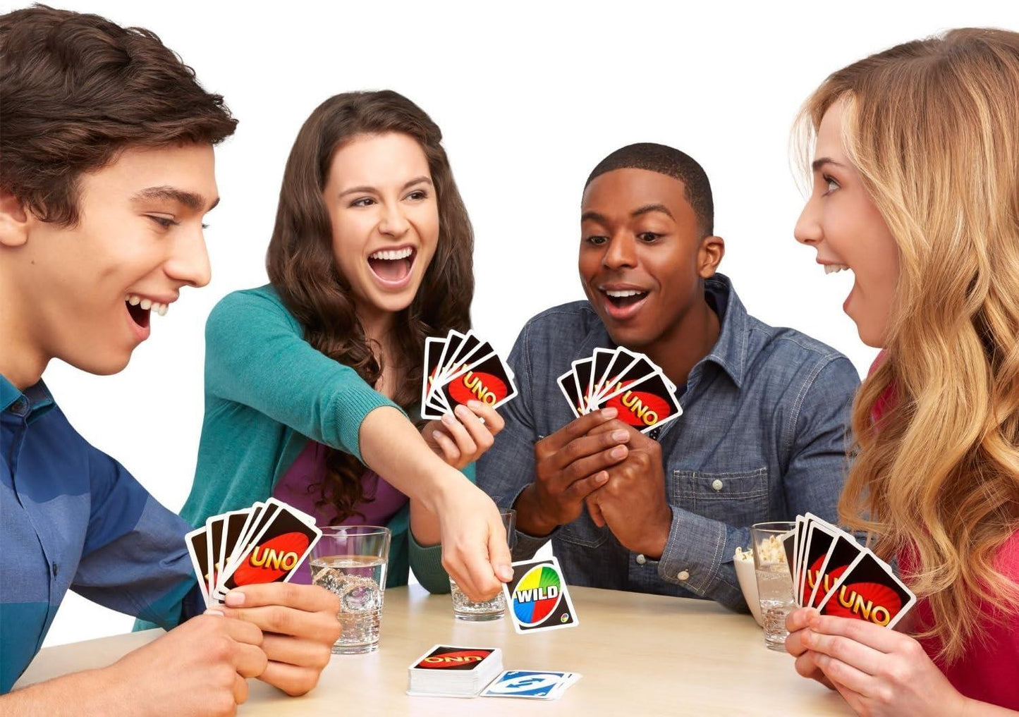 Guess Who?, Connect 4 and UNO Card Game Bundle
