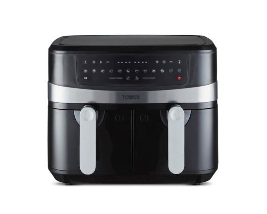 Tower Vortx 9L Dual Basket Air Fryer Black