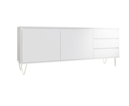 Maeve 2 Door 3 Drawer Cabinet- White