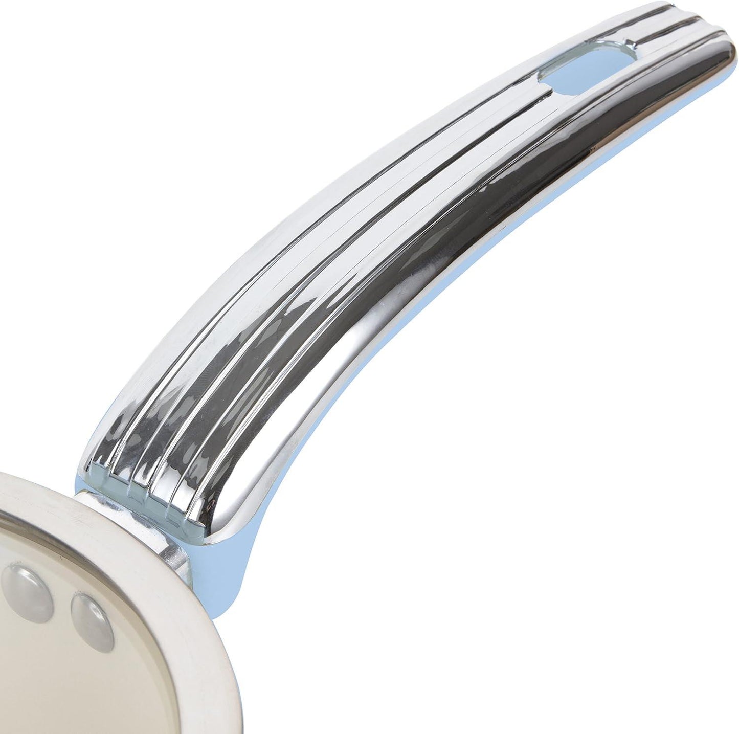 Swan Retro 3 Piece Saucepan Set Blue