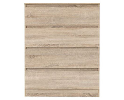 Marcus 4 Drawer Chest - Sonoma Oak Effect
