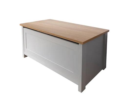 Lachlan Storage Ottoman-Grey