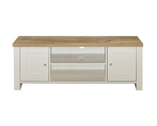 Highgate Large TV Unit - Cream