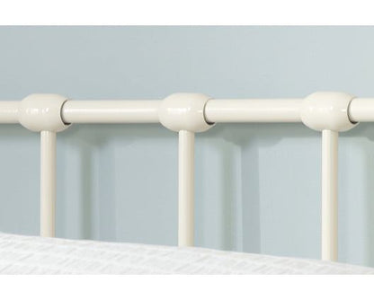 Jessica Single Bed- Cream