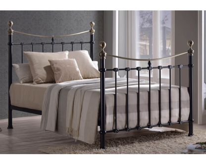 Elda King Size Bed Frame-Black