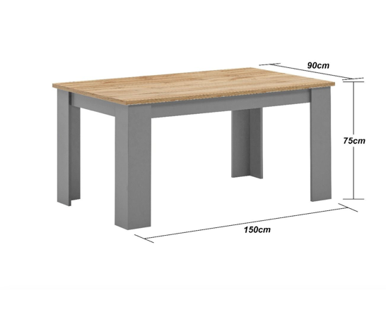 Lincoln Dining 150cm Set with 2 Benches & Stools