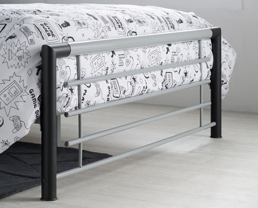 Fletcher Small Double Bed - Black