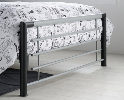Fletcher Small Double Bed - Black