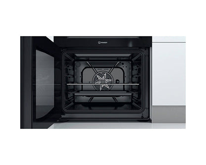 Indesit ID67V9KMW/UK 60cm Electric Double Cooker