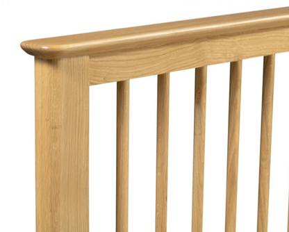 Kingston King Bed - Oak