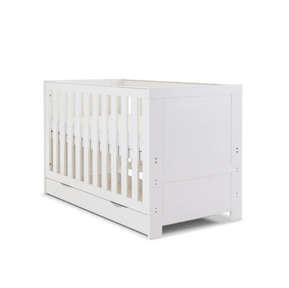 Nina 2 Piece Room Set & Underdrawer - White Wash