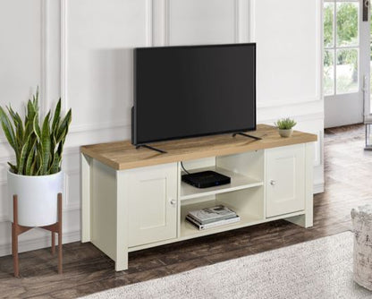 Highgate Large TV Unit - Cream
