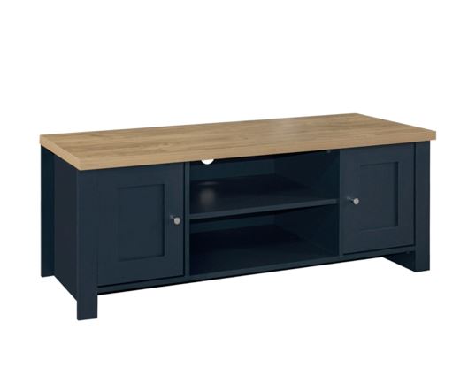 Highgate Large TV Unit - Navy