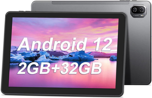 Haehne 10" Tablet Android 12 128GB WiFi - Grey
