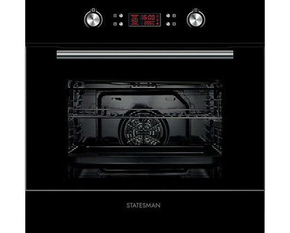 Statesman BSM60BL Built-in Multifunction Fan Oven Black