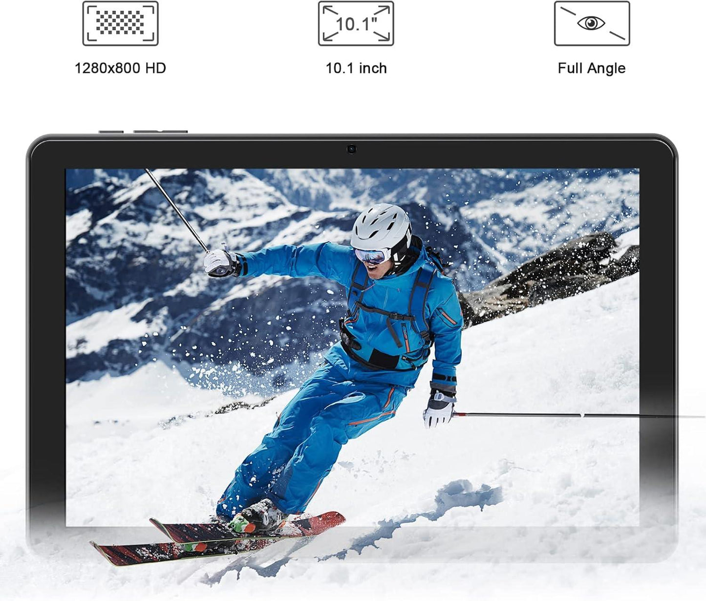 Haehne 10" Tablet Android 12 128GB WiFi - Grey