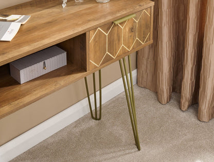 Oslo 2 Drawer Console Desk