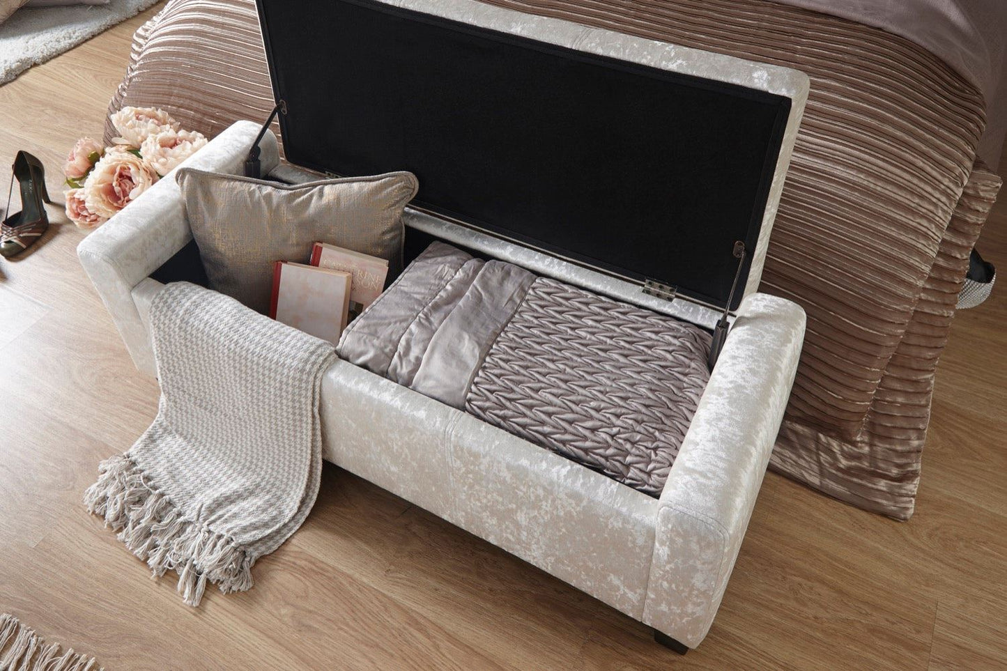 Vanessa Ottoman Bench-Oyster
