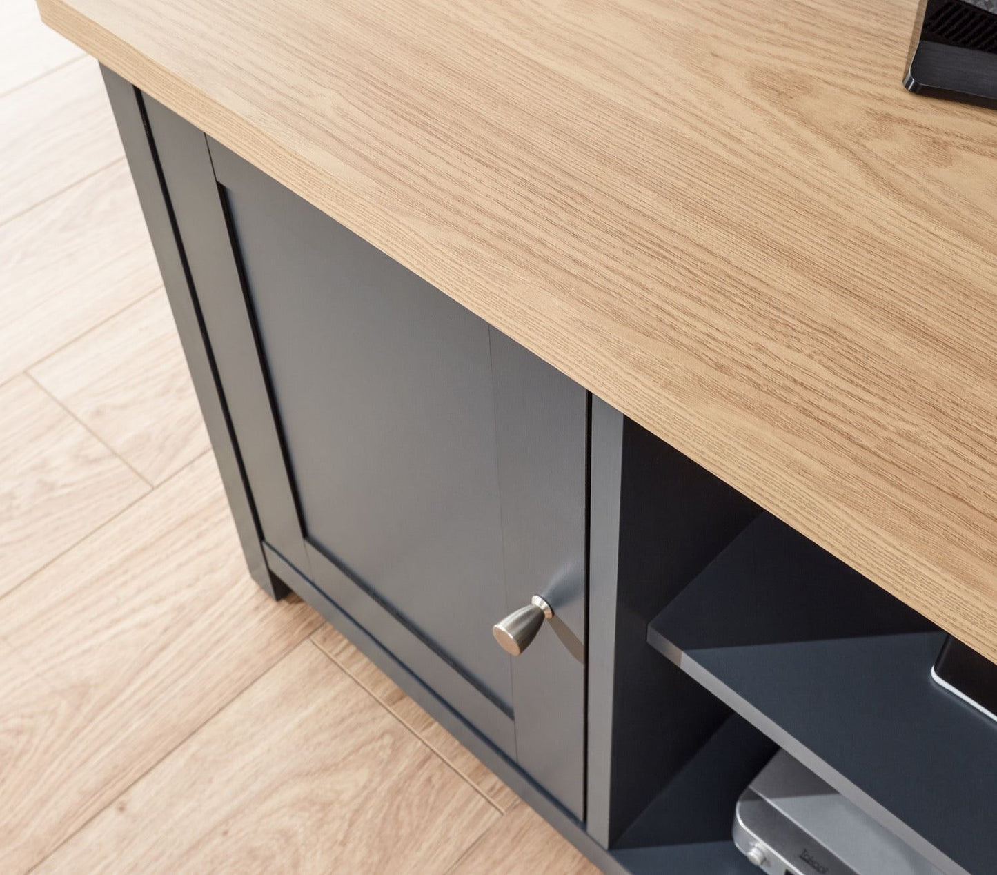 Lachlan Small TV Cabinet-Blue