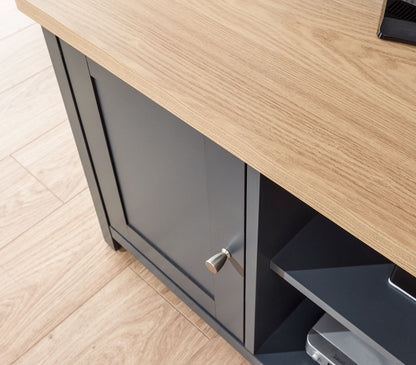 Lachlan Small TV Cabinet-Blue