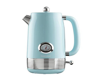 Daewoo Denver Kettle and Toaster Bundle - Sky Blue