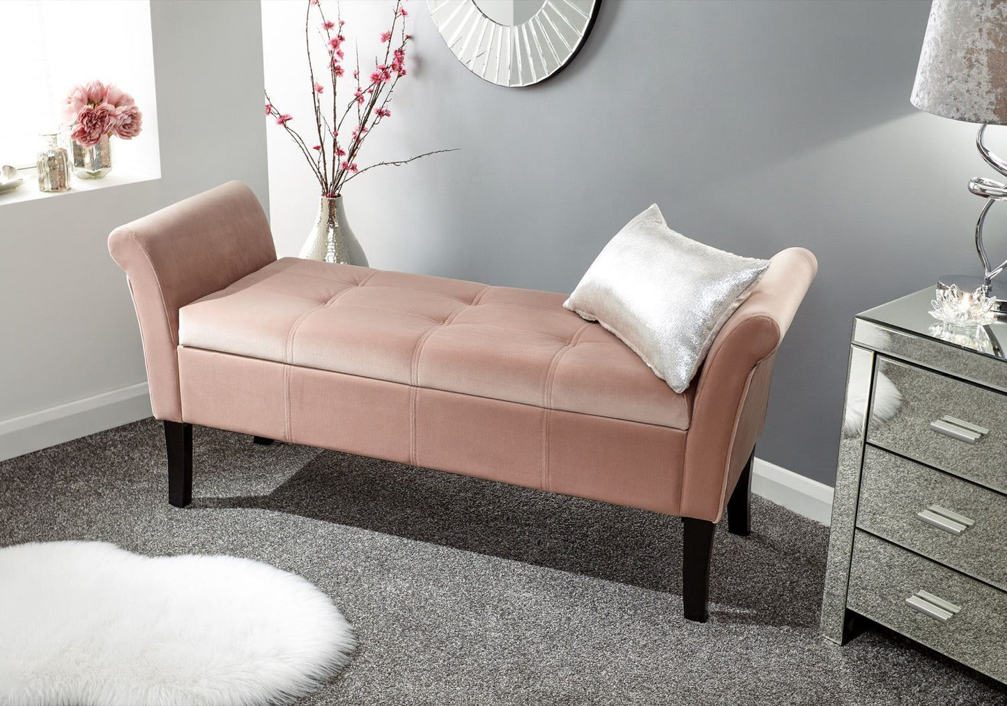 Otzo Window Seat-Pink