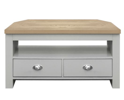 Highgate Corner TV Unit - Grey