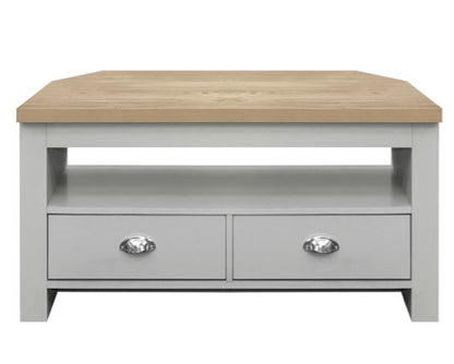 Highgate Corner TV Unit - Grey