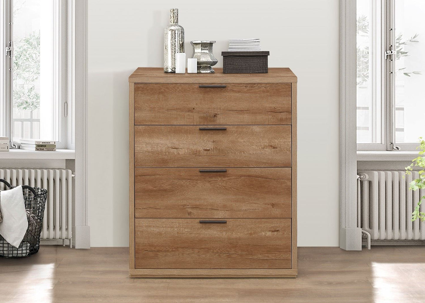 Sullivan 4 Drawer Chest - Oak
