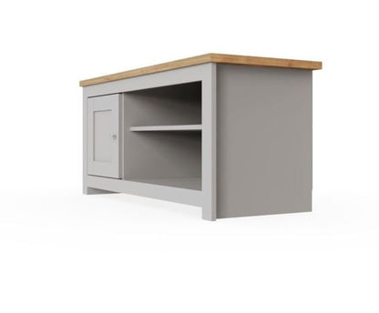 Lincoln 1 Door TV Unit- Light Grey